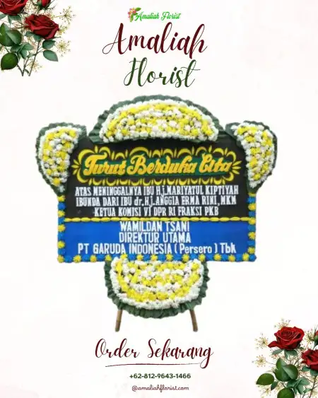Papan Bunga Duka Jemur Wonosari